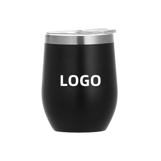 12oz Custom Insulated Tumbler with Lid Double Wall Vacuum