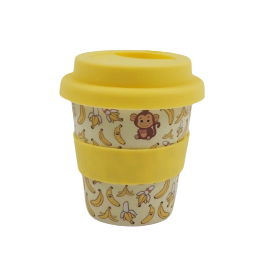 4oz Reusable Custom Small Babycino Mug with Lid